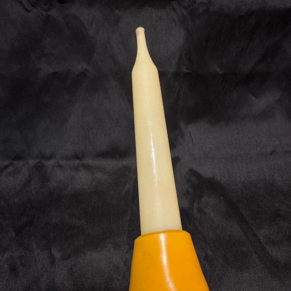 Vintage Foley Nylon Turkey Baster Yellow Rubber Bulb Retro Kitchen Tool 10.5 in